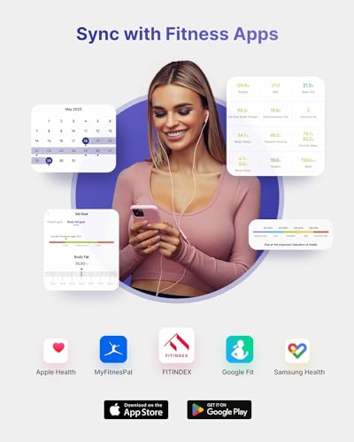 FITINDEX Smart Scale, FSA HSA Eligible Scale for Body Weight, Body Fat Scale with All-in-one FITINDEX uk supplements