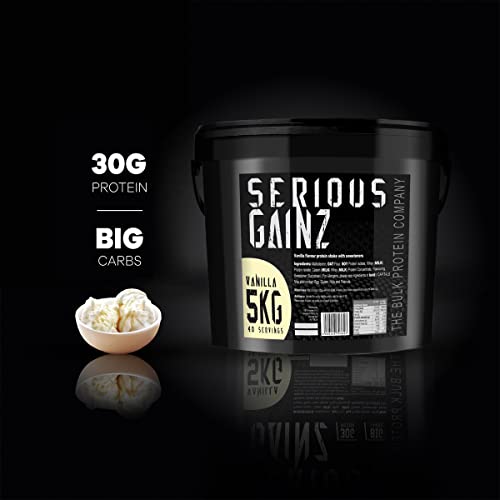 The Bulk Protein Company, SERIOUS GAINZ - Whey Protein Powder - Weight Gain, Mass Gainer The Bulk Protein Company uk supplements