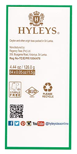Hyleys Detox Tea for Cleanse - 28 Day Kit - 84 Tea Bags - Gift Gift For Mom For Mom HYLEYS uk supplements