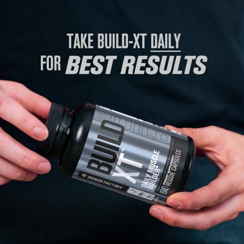 Jacked Factory Build-XT Daily Muscle Builder & Performance Enhancer - Muscle Building Jacked Factory uk supplements