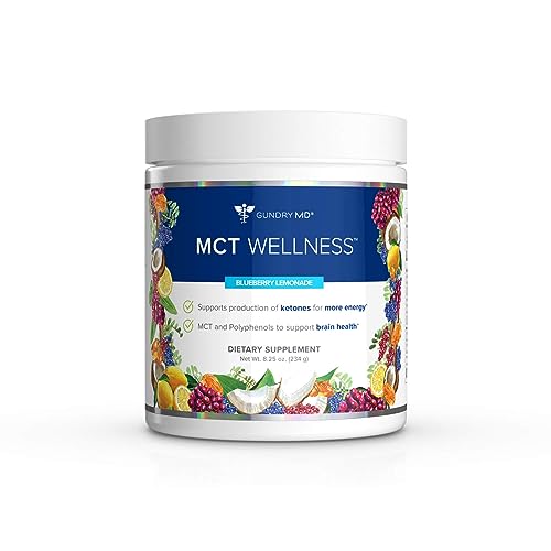 Gundry MD MCT Wellness Powder to Support Energy, Ketone Production and Brain Health Gundry MD uk supplements