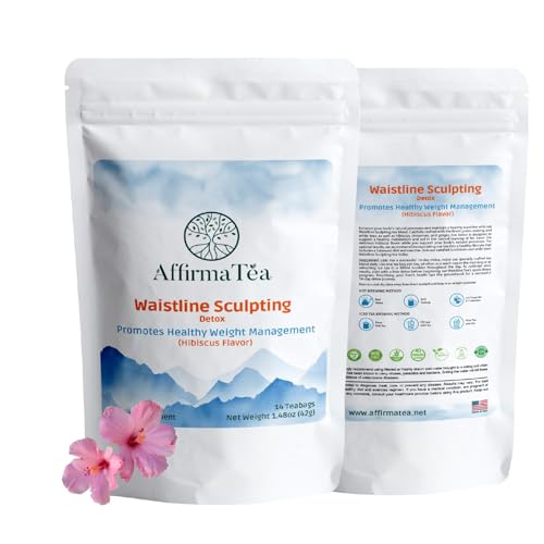 AffirmaTea Waistline Sculpting Detox | for Optimal Weight Loss & Fat Metabolism Balance AffirmaTea uk supplements