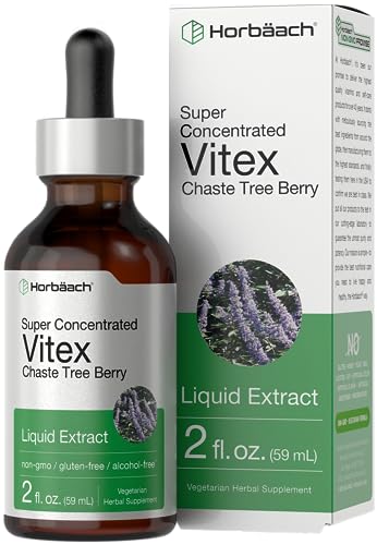 Vitex Berry Chasteberry Extract | 2 fl oz | Super Concentrated | Alcohol Free Chaste Tree Horbäach uk supplements