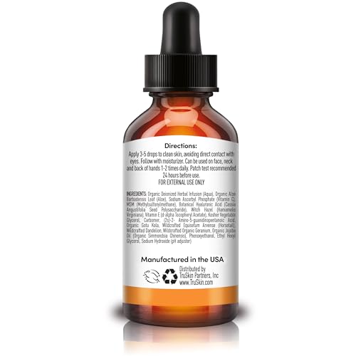 TruSkin Naturals Vitamin C Face Serum Anti Aging Face & Eye Serum TruSkin Naturals uk supplements