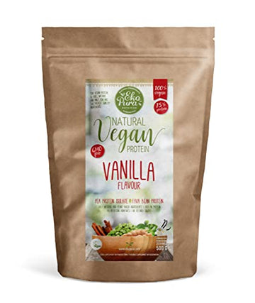 Ekopura Natural Vegan Protein – Vanilla - 500g | 75% Protein | Free from Allergens Ekopura uk supplements