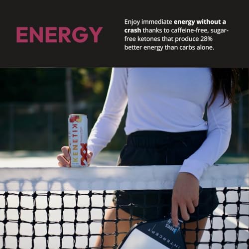 KENETIK Ketones Drink, Caffeine & Sugar Free, Keto Friendly Drinkable Ketones for Clean Kenetik uk supplements