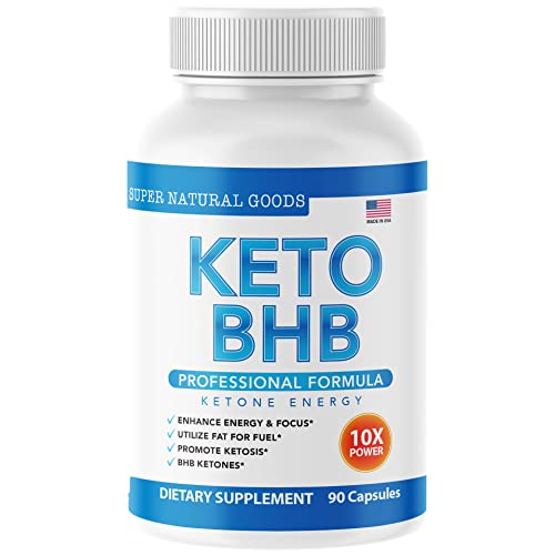 Keto BHB with Apple Cider Vinegar - Reach Ketosis Faster, Boost Energy, Suppress Craving Super Natural Goods uk supplements