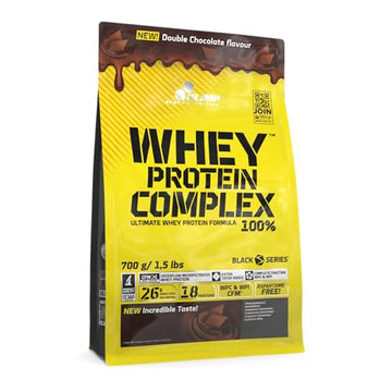 Olimp Whey Protein Complex 100% (700 g) - Double Chocolate OLIMP SPORT NUTRITION uk supplements