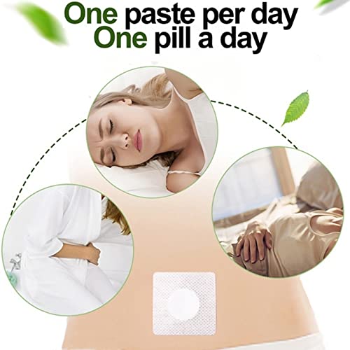 Wormwood Belly Patch,30Pcs Mugwort Abdomen Navel Patch and 30Pcs Moxibustion Patch BEANGG uk supplements