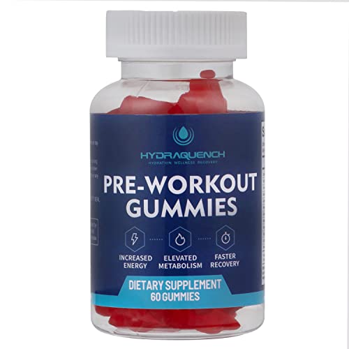 HYDRAQUENCH Pre-Workout Energy Gummies HYDRAQUENCH uk supplements