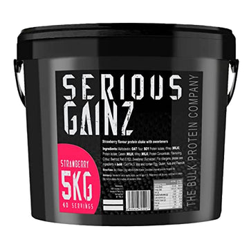 The Bulk Protein Company, SERIOUS GAINZ - Whey Protein Powder - Weight Gain, Mass Gainer The Bulk Protein Company uk supplements