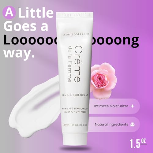 Crème De La Femme Daily Vaginal Moisturizing Cream for Long-Lasting Relief from Feminine Dryness Creme de la Femme uk supplements