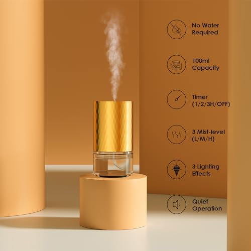 Airversa Waterless Diffuser for Essential Oil 100ml Capacity Battery Operated Aromatherapy Airversa uk supplements