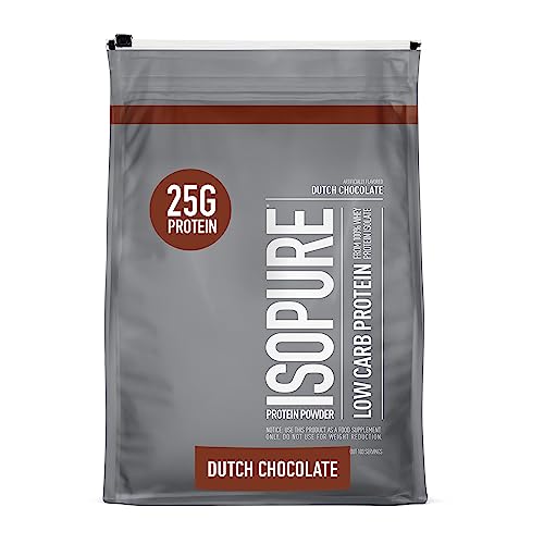 Isopure Protein Powder, Low Carb Whey Isolate, Gluten Free, Lactose Free, 25g Protein Isopure uk supplements