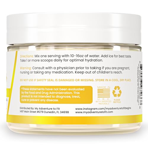 Keto Electrolytes Powder No Sugar -  Made In The USA Electrolyte Mix My Adventure to Fit uk supplements