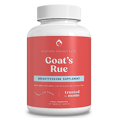 Goat's Rue Lactation Supplement For Increased Breast Milk, Lactation Supplement Mommy Knows Best uk supplements