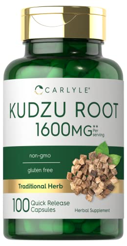 Carlyle Kudzu Root | 100 Extract Capsules | Non-GMO and Gluten Free Formula Carlyle uk supplements