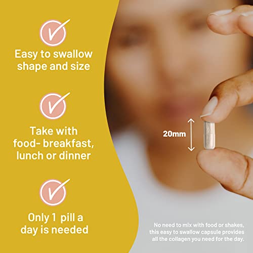 Vegan Collagen Supplement for Skin, Hair, Nails, Joints & Bones with Vegan Vitality uk supplements