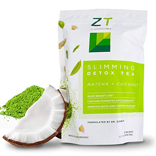 Dr. Zisman ZT Slimming - Matcha-Coconut Detox Blend, Weight Loss Tea with Antioxidant Effects Dr. Zisman ZT Slimming Tea uk supplements