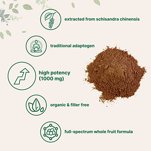 Organic Schisandra Extract Powder, 8 Ounce, Traditional Adaptogen and Filler Micro Ingredients uk supplements