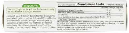 Estroven Stress Plus Mood & Memory | Menopause Relief Dietary Supplement | Safe Multi-Symptom Relief Estroven uk supplements