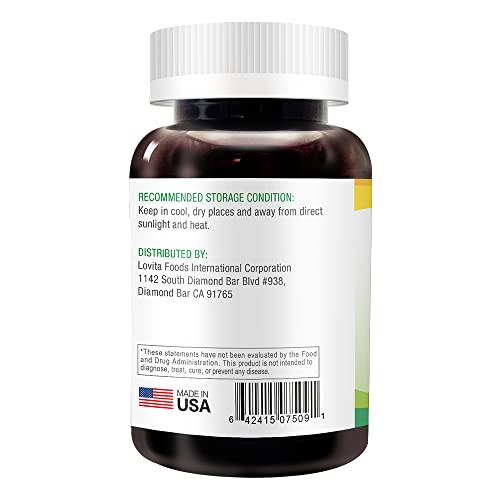 Lovita High-Potency Green Coffee Extract: 1600mg Equivalent, 50% Chlorogenic Acid Lovita uk supplements