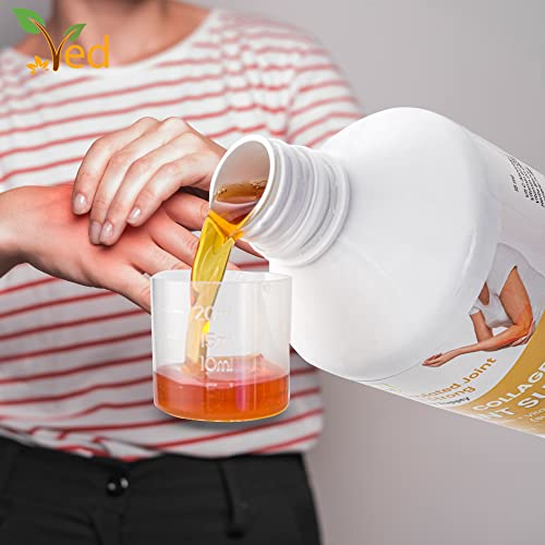 Hydrolyzed Liquid Collagen Food Supplement | Support for Joints, Skin, Muscles, Hair, &Nail Growth Ved uk supplements
