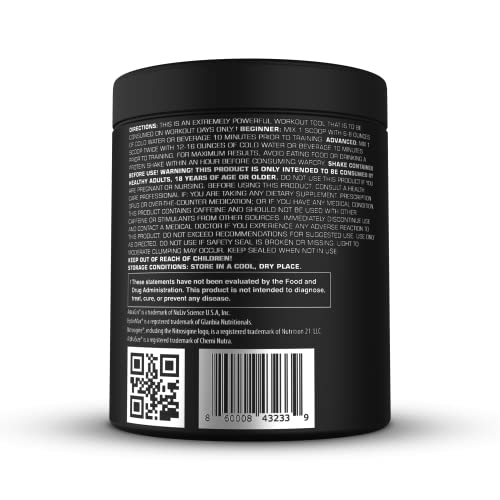 WARCRY Pre-Workout Powder - Ultra Energy, Strength, Clear Focus & Pumps with Nitrosigine WARCRY uk supplements