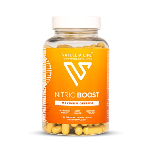Vatellia Life Nitric Boost - Nitric Oxide for Blood Pressure Support, Natural Circulation Vatellia Life uk supplements