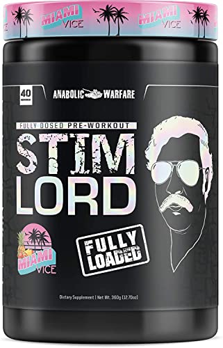 Anabolic Warfare Stim Lord Fully Loaded (Miami Vice - 40 Servings) Anabolic Warfare uk supplements