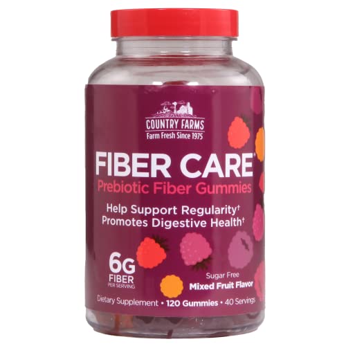 Country Farms Fiber Care Prebiotic Gummies, 6g of Fiber Per Serving, FOS from Beets Country Farms uk supplements