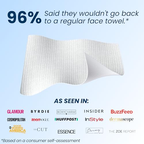 Clean Skin Club Clean Towels XL, Dermatologist Approved, 100% USDA CLEAN SKIN CLUB uk supplements