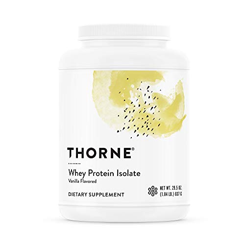 THORNE Whey Protein Isolate - 21 Grams of Easy-to-Digest Whey Protein Powder - NSF THORNE uk supplements