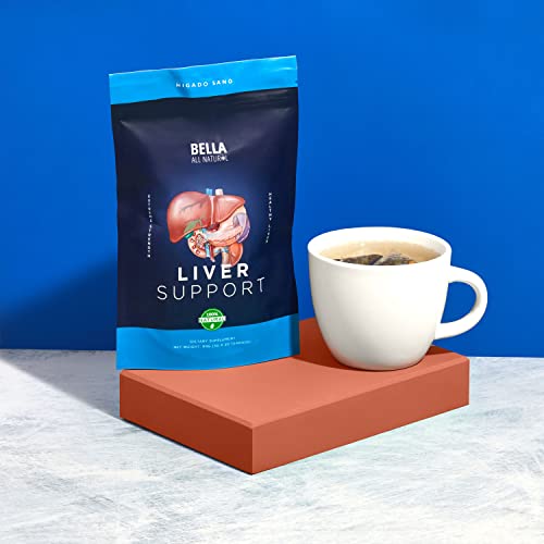 Bella All Natural Liver Detox Drink - Liver Cleanse Detox & Repair Tea with Blessed Thistle Bella All Natural uk supplements