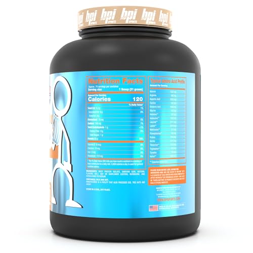 BPI Sports ISO HD Isolate Protein Vanilla Cookie, 76.8 oz - 69 Servings BPI Sports uk supplements