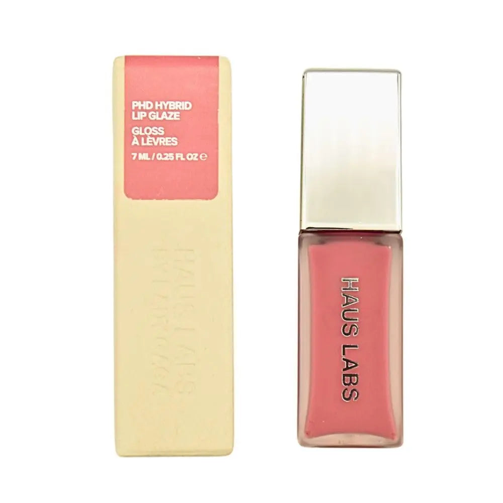 Haus Labs PhD Hybrid Lip Glaze Plumping Gloss - Macaron - Cool Pink Haus Laboratories uk supplements