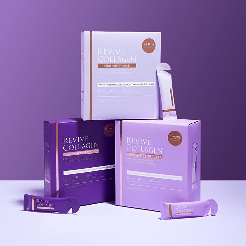 Revive Collagen Premium Menopause Range - Hydrolysed Liquid Marine Collagen Drink Revive Collagen uk supplements