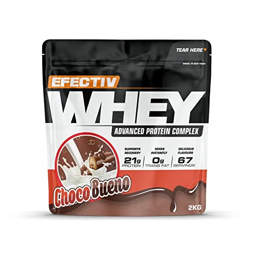 Whey Protein, Choco Bueno - 2000g EFECTIV uk supplements