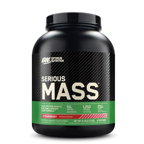 Optimum Nutrition Serious Mass, Weight Gainer Protein Powder with Immune Support Optimum Nutrition uk supplements