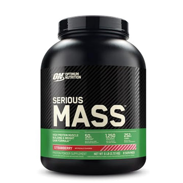 Optimum Nutrition Serious Mass, Weight Gainer Protein Powder with Immune Support Optimum Nutrition uk supplements