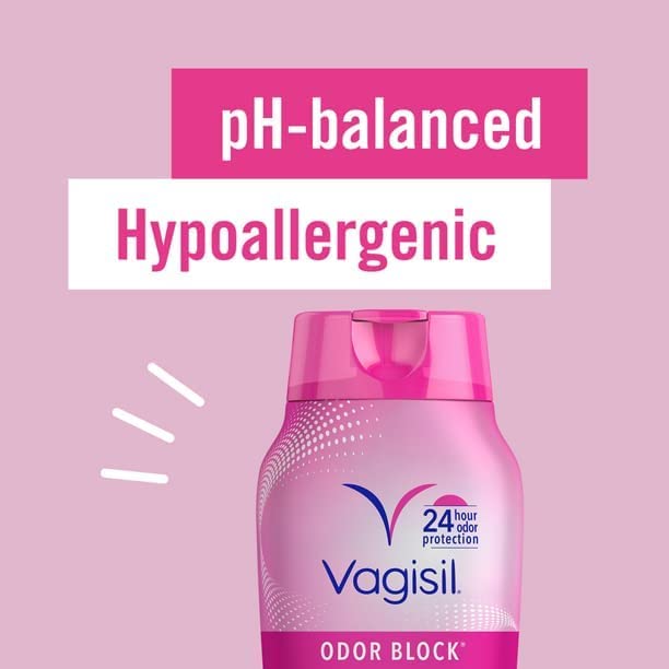 Vagisil Odor Block Daily Intimate Vaginal Wash 12 oz (Pack of 2) Vagisil uk supplements