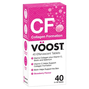 Vöost Collagen Formation Pack Of 40 Everscent Tablets Vöost uk supplements