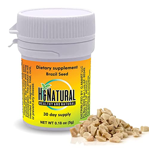 H&Natural Brazil Seed Dietary Supplement 30 Pieces H&Natural uk supplements