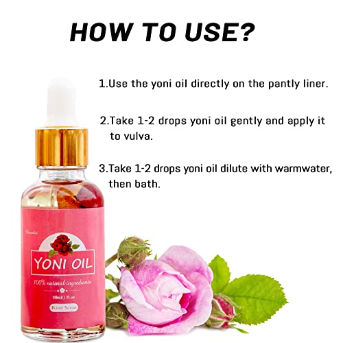 2 Packs Yoni Oil for Women, All Natural Feminine Oil Intimate Deodorant for Women, Ph Balanced Wovarkie uk supplements