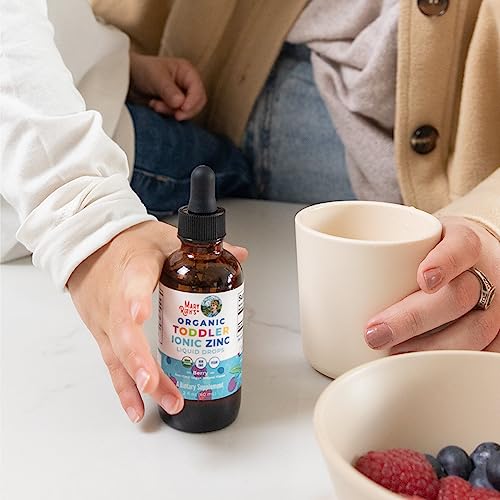 MaryRuth Organics USDA Toddler Liquid Drops | Zinc Sulfate | Immune Support Supplement| Skin Health | Vegan | Formulated for Ages 1-3 | Delicious Berry Flavor | 1 Month Supply | 2 Fl Oz MARYRUTH'S uk supplements