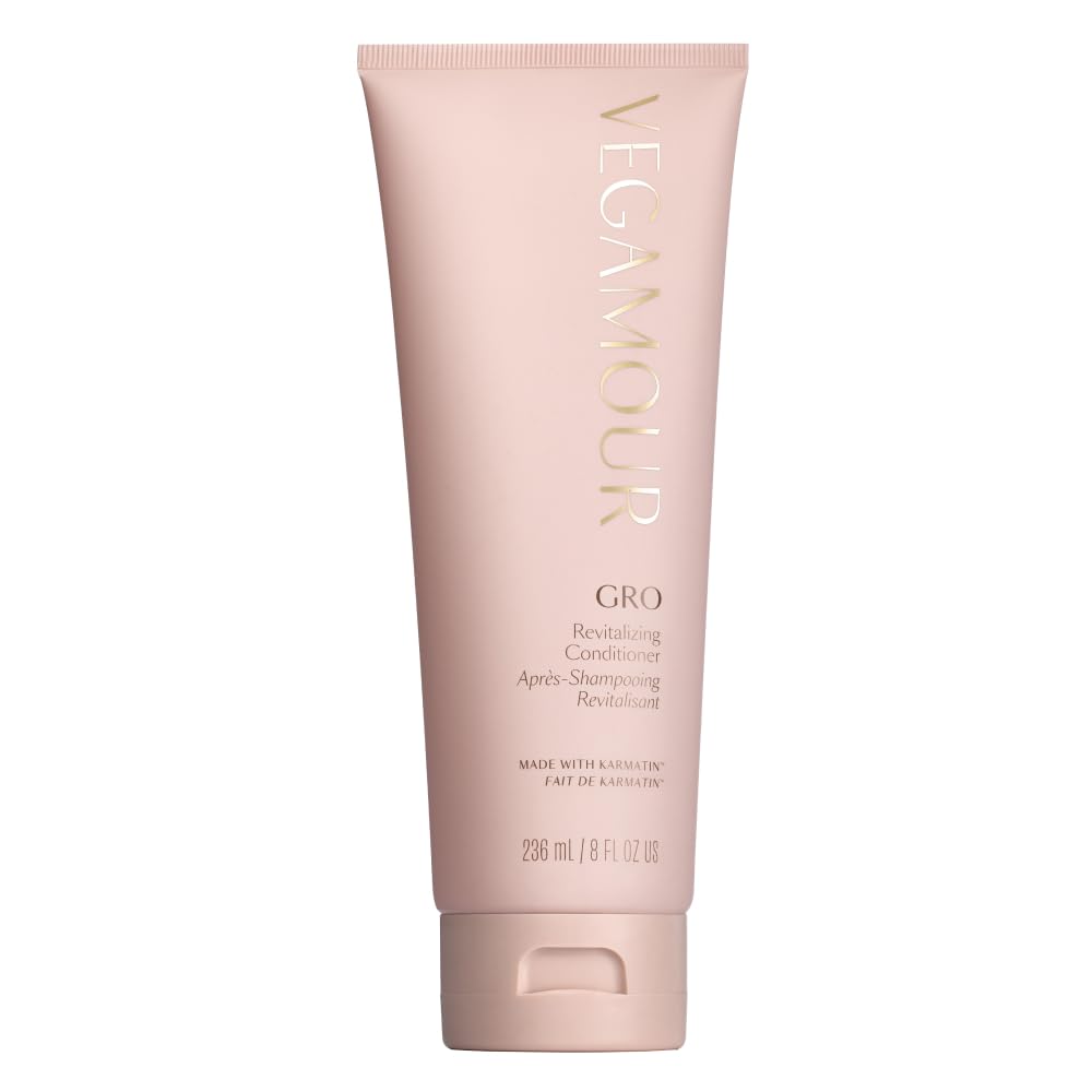 VEGAMOUR GRO Revitalizing Conditioner | Smooths, Strengthens and Adds Shine to Thinning Hair | Clean, Vegan, Cruelty-Free, Clinically Proven and Color Safe (8 Fl Oz) VEGAMOUR uk supplements