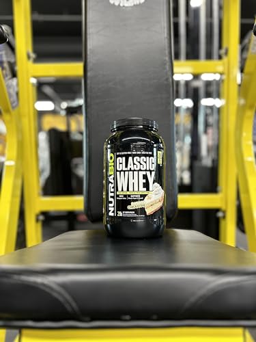 NutraBio Classic Whey Protein Powder- 25G Protein Per Scoop - Full-Spectrum Amino NutraBio uk supplements