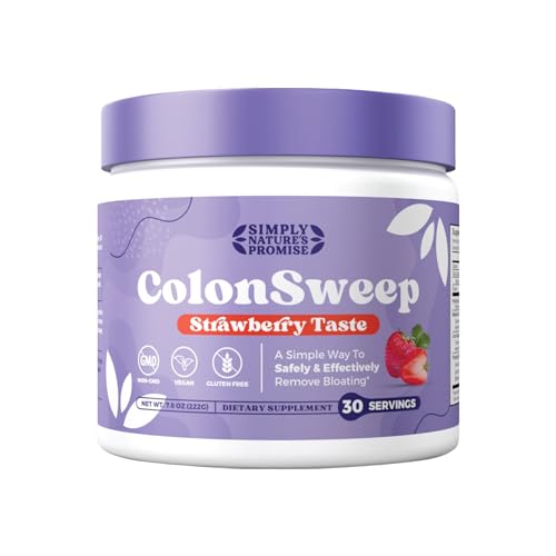 Simply Nature's Promise - ColonSweep Psyllium Husk Powder Colon Cleanser, 8 oz. COLON SWEEP uk supplements