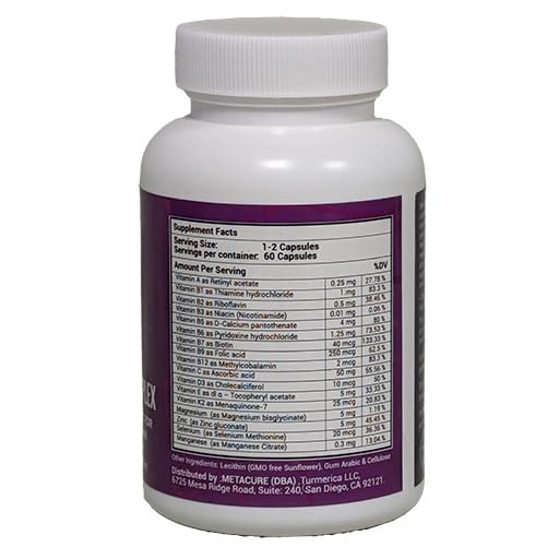 Metacure Vitamins Minerals Complex Metacure uk supplements